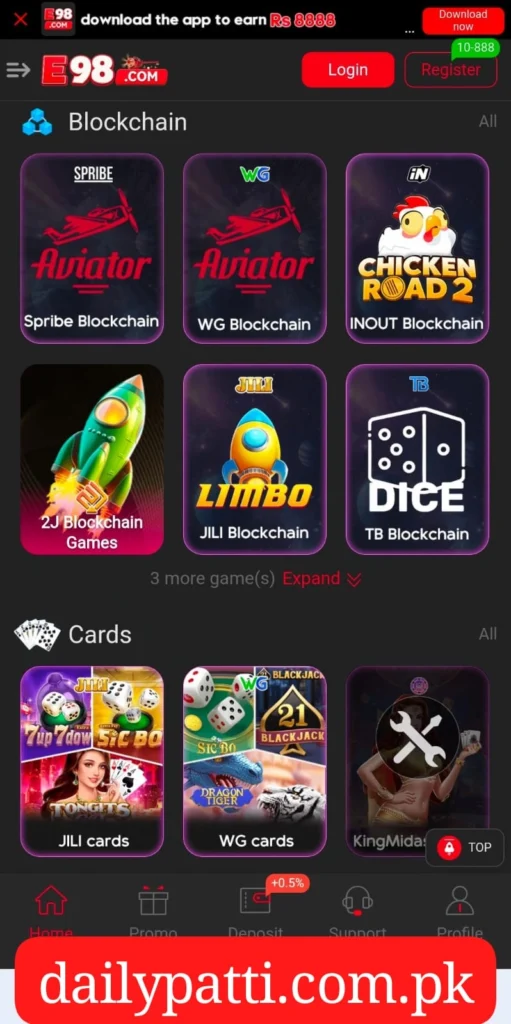 E98 Game