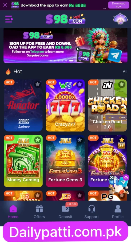 S98 Game