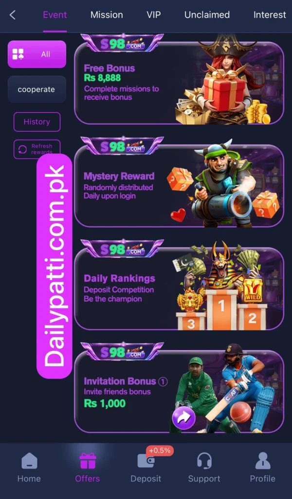 S98 Game